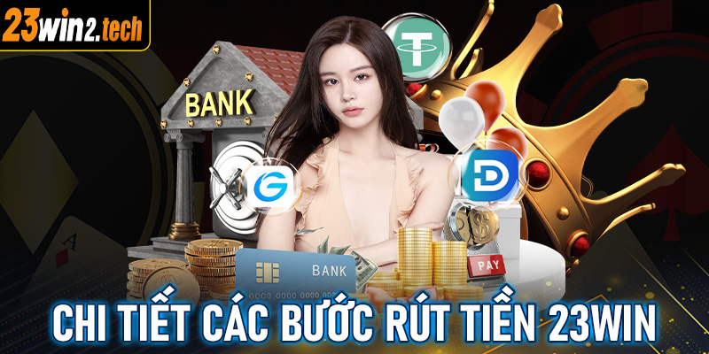 Hướng dẫn quy trình rút tiền 23win dành cho người chơi mới tham gia