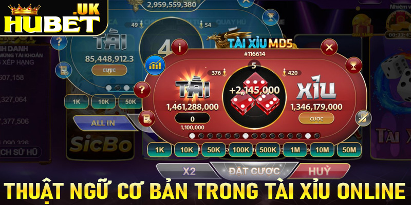 Cập nhật những thuật ngữ cơ bản trong tài xỉu online 