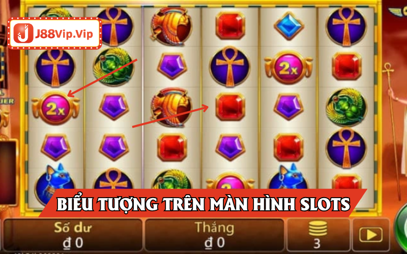Biểu tượng trên màn hình Jackpot